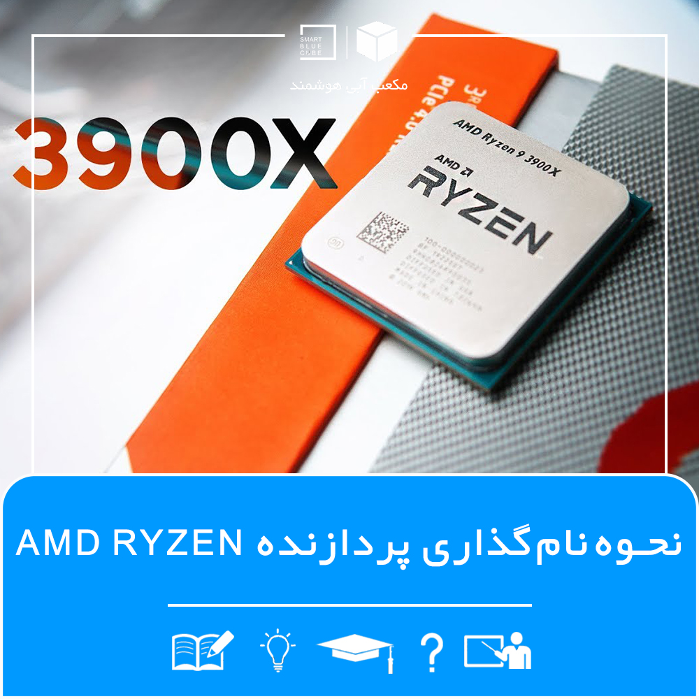 مطالب آموزش نام گذاری پردازنده AMD RYZEN